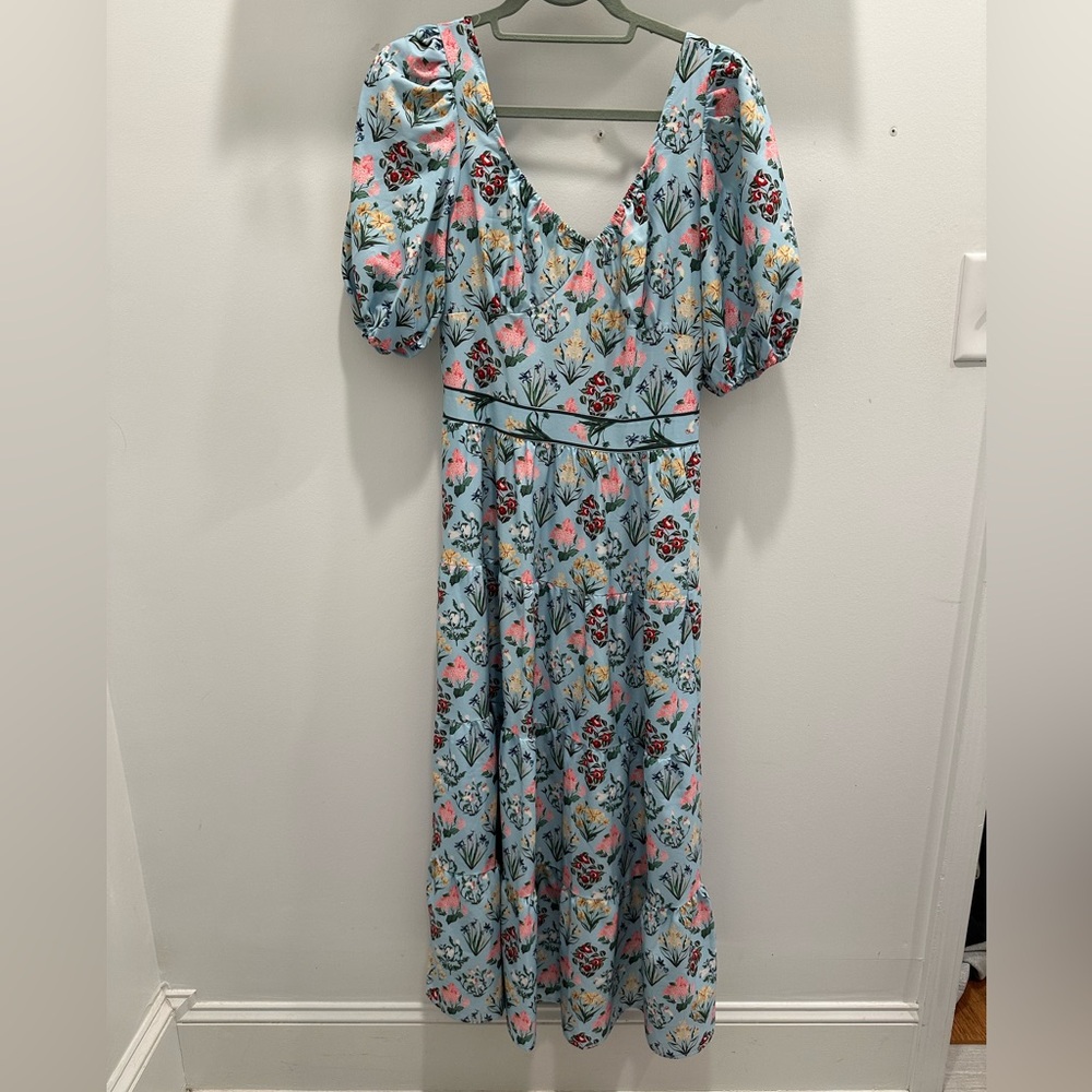 Floral midi dress